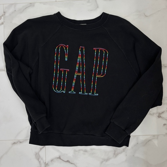 GAP Sweatshirt with rainbow logo - Picture 2 of 7